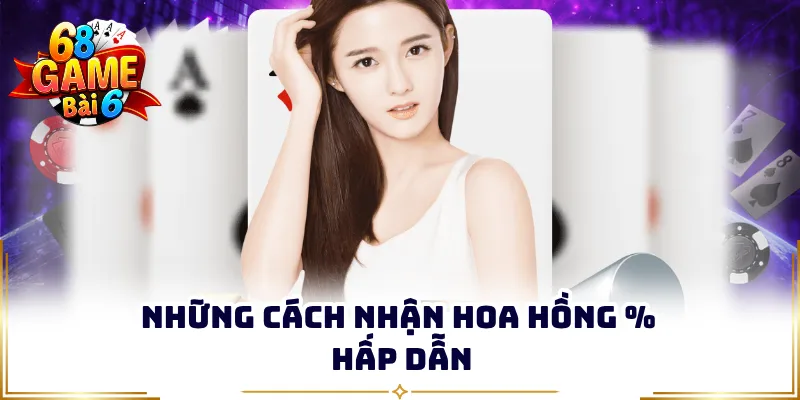 Những cách nhận hoa hồng % hấp dẫn